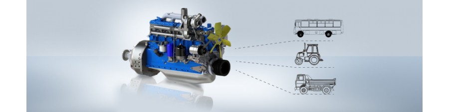Баннер двигателя ММЗ Д 260