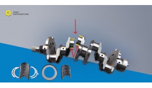 Слабые места дефекты в  коленчатых валах МТЗ