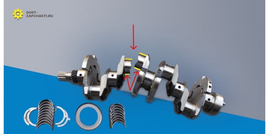 Слабые места дефекты в  коленчатых валах МТЗ